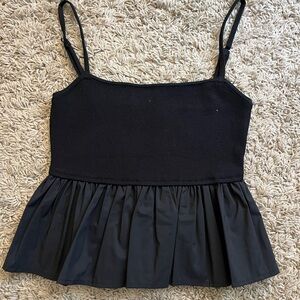 Black flare tank